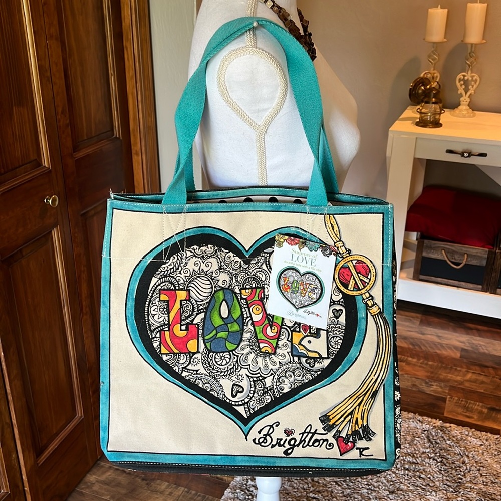 NWT Brighton “Summer of Love” Tote